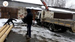 Установка треноги для банного чана