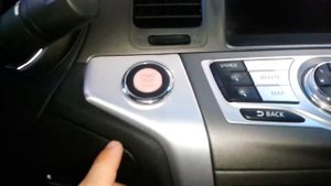 Ниссан Мурано (Nissan Murano): Как правильно завести машину с АКПП кнопкой