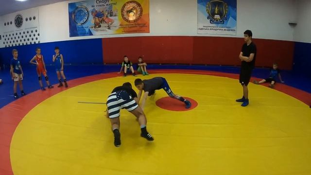 Вольная борьба тренировка СК Мангуст г.Одесса/Freestyle Wrestling, Training Of SC Mongoose, Odessa