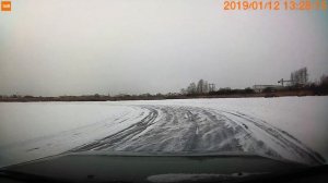 Катка на ледовом треке Заразка на Audi 90 2.3 Quattro. Обзор трассы. Первые времена.