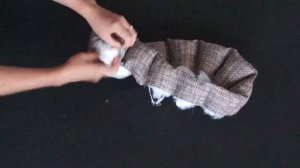 Как сшить лежанку для кота/кошки/маленькой собаки или другого питомца своими руками #DIY Tutorial