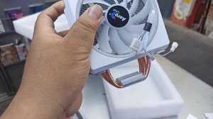 Cylon 4F ARGB CPU AIR COOLER Disipador color Blanco (White Ediotion) Aerocool