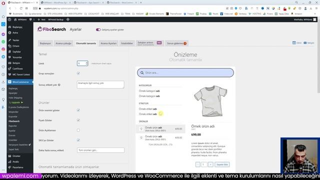 Woocommerce için Ajax Araması - FiboSearch смотреть онлайн