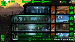 Fallout Shelter #2 легендарные житель и парикмахерская