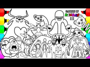 Интересная раскраска для детей и подростков #4