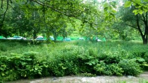 река Белокуриха в центре курорта Алтайский край