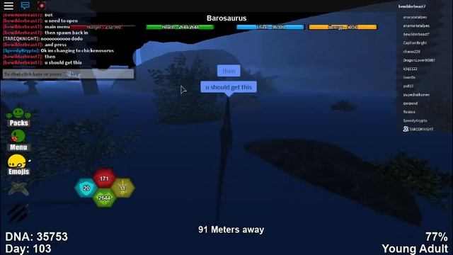 how to open developer console with usefull tricks on roblox dino sim смотреть онлайн