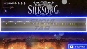 Hollow Knight: Silksong - Lace (Guitar Tab 譜 Tutorial)