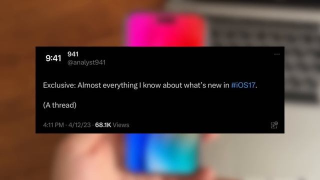 iOS 17 - из iPhone делают Android! Список устройств iOS 17. Изменения и новые функции iOS 17 смотреть онлайн