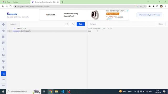 JavaScript  Refresher. Let and Const. Learn React:From Zero to Hero. Part 3| In Hindi