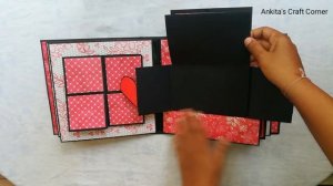 Full Scrapbook Display Video | Scrapbook Ideas | Valentine Scrapbook | Birthday Scrapbook