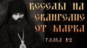 Глава 12.  Ст. 18-44. Толкование на Евангелие от Марка.Василий Кинешемский