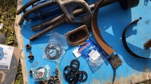 т40ремонт тормозов перебрал весь трактор