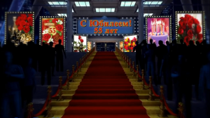 Фильм Поздравление с нарезками кино История Жизни на Юбилей 55 лет, Женщине!