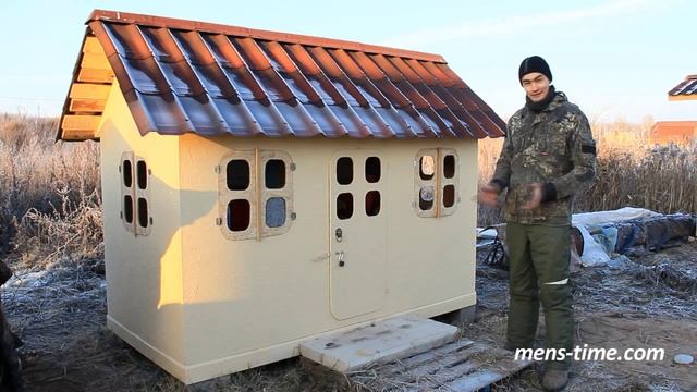 Детский игровой домик своими руками смотреть онлайн