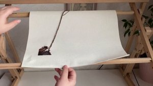 Вышивка крестом/ Как натянуть канву на раму. Для Начинающих.