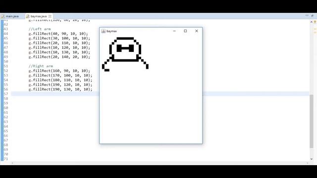 Drawing baymax using java applet смотреть онлайн