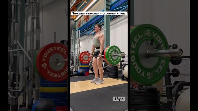 Тренировка спины всего одним упражнением! #bodybuilding #gymworkout #становаятяга #становая