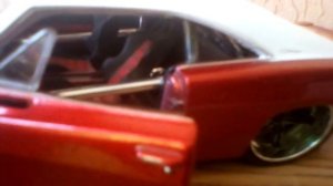 Обзор  масштабной модели Додж чарджер 1969 1/24