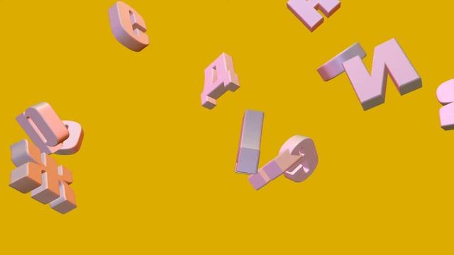 Футаж для видеомонтажа 3D титров - С ДНЕМ РОЖДЕНИЯ смотреть онлайн