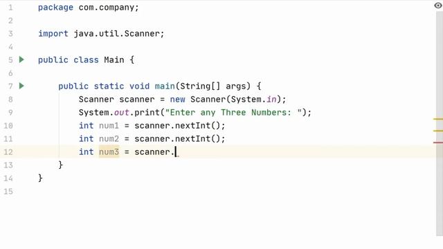 Java Program to Find the Largest Among Three Numbers