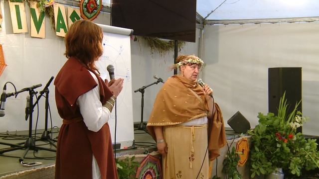 "Tautas tradīcijas" Santa un Natālija -04- Svētgrīvas 2016.06.21 смотреть онлайн