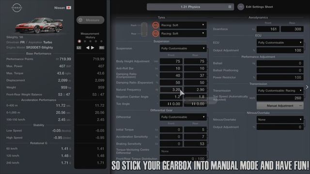 [720PP] Nissan Sileighty Track Tune (1.31 Physics) смотреть онлайн