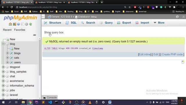 51 - Alters - Complete PHP Course