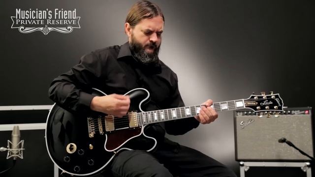 Gibson B.B. King Lucille Semi-Hollow Electric Guitar, Ebony смотреть онлайн