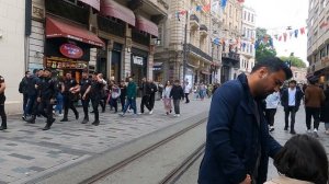 Istanbul Turkey ?? Walking Tour Taksim Square Istiklal Street Galata Tower  4K 60FPS  May 2023