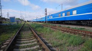 "Утренний Белорусский поезд" ЭП1М-556 с пассажирским поездом № 301 Адлер-Минск