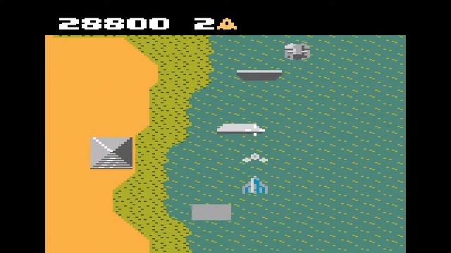 Atari 7800 Gameplay - Xevious смотреть онлайн
