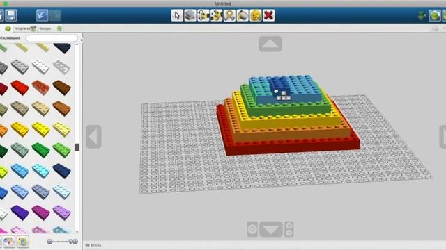 Lego Digital Designer урок 1 очень доступно