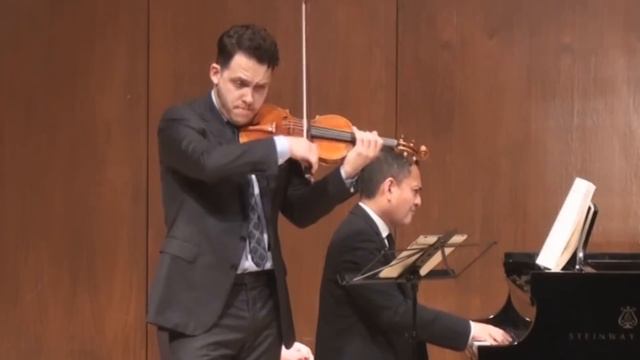 Giora Schmidt - Beethoven Violin Sonata No. 1 in D Major - with Victor Asuncion