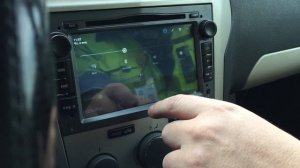 Магнитола из китая в OPEL ZAFIRA B 2008