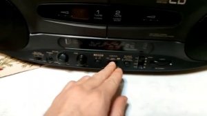 Магнитола Sharp WQ CD 220L Тест, проверка работы