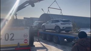 Приехал электромобиль из Китая и сразу возникли проблемы.