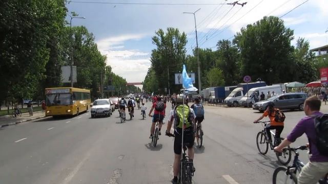 Велодень Саратов 2014. Версия от Чайника:)