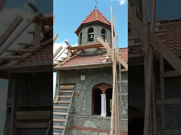 Храм прп. Гавриила Ургебадзе. Ход работ. 06.06.2023 г.