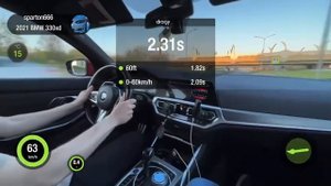 Замер 0-100км/ч bmw g20, 330d xdrive чип st1 diesel boost+ chip ? коробки.