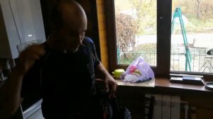 Кухня в бревенчатом доме