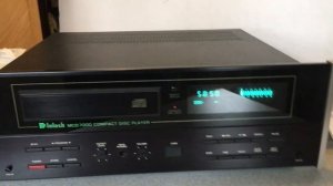 Mcintosh MCD - 7000 CD Player. For sale on ebay.