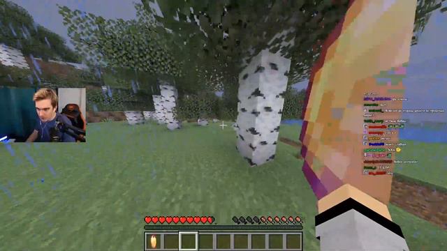 БРАТИШКИН ИГРАЕТ В МАЙНКРАФТ, НО ЗРИТЕЛИ МЕШАЮТ ЕМУ ДОНАТАМИ ИЛИ ПОМОГАЮТ #1 смотреть онлайн