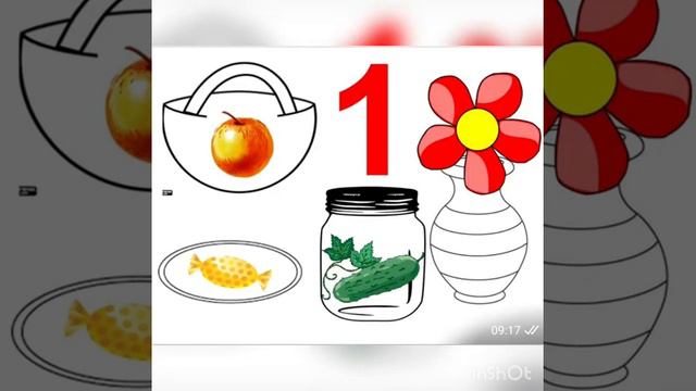 В Семейном клубе «Кроха» продолжаются занятия. Мы знакомимся с цифрой «1» смотреть онлайн