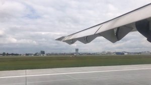 Посадка в аэропорту Кольцово (ЕКБ) Atr-72. Utair