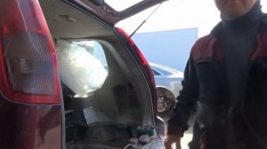 ниссан делаем розетку прицепа