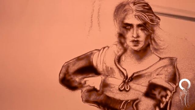 Процесс рисования: Цири | Process of drawing: Cirilla with 'Zireael' sword