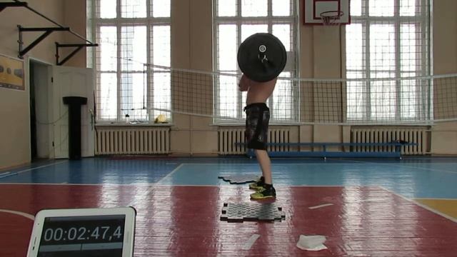 Матвеев Максим, отборочный комплекс на турнир по CrossFit "Kama Battle 2015" смотреть онлайн