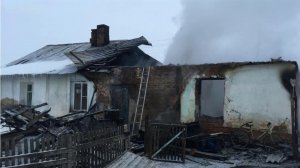 В Новосибирской области во время пожара погибли пятеро детей