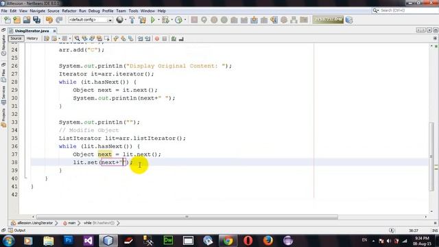 How to Use Iterator ArrayList in Java Netbeans смотреть онлайн